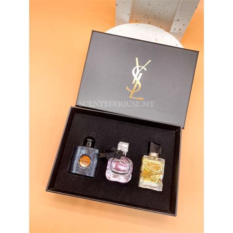 ysl mini perfume price|ysl mini fragrance gift set.